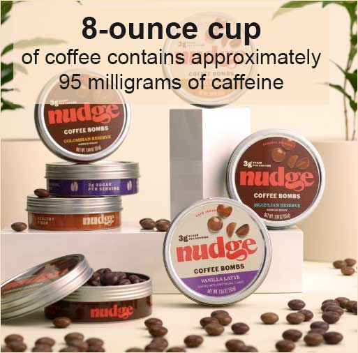 How Much Caffeine is in Nudge Coffee Bombs