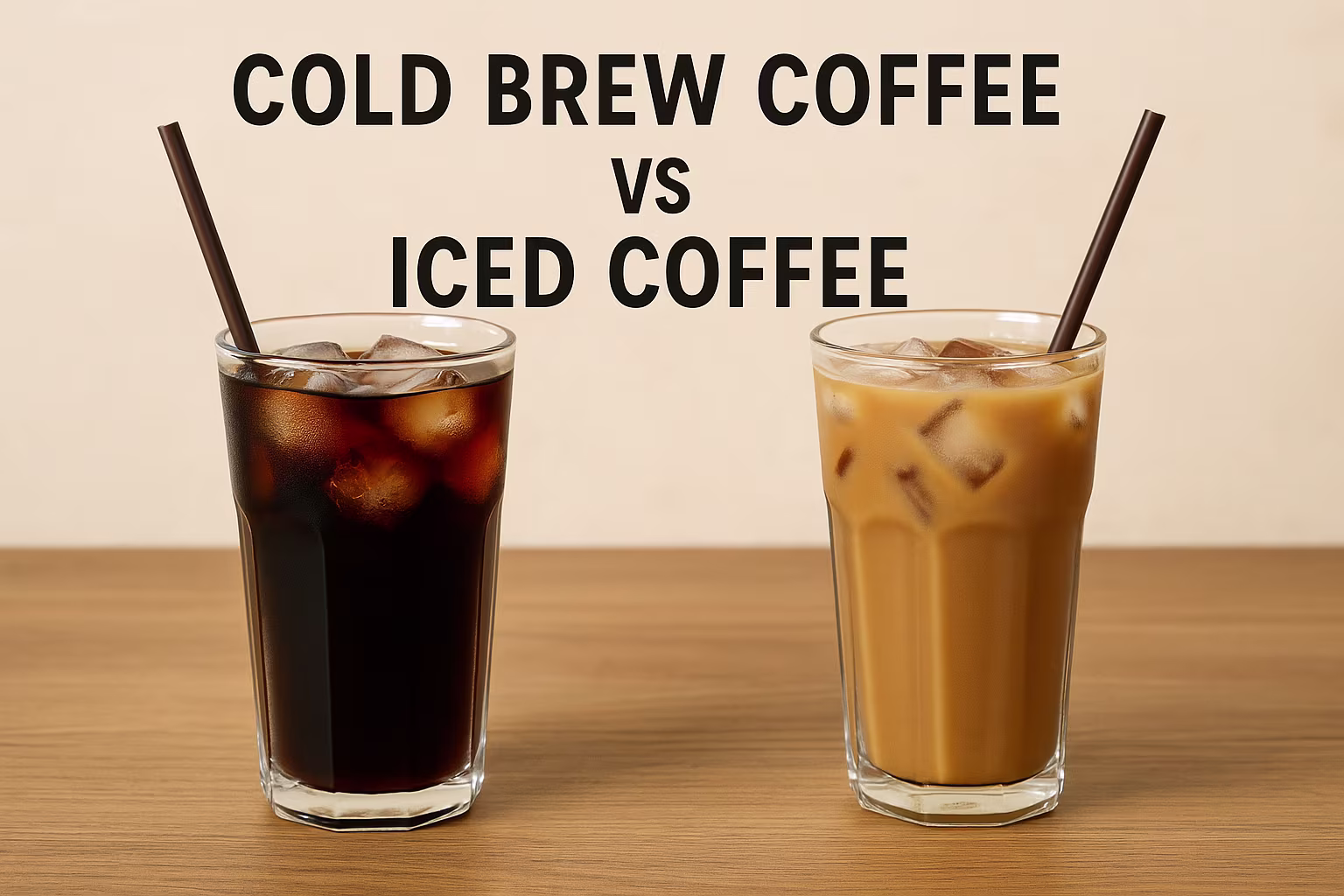 Cold Brew Coffee vs Iced Coffee